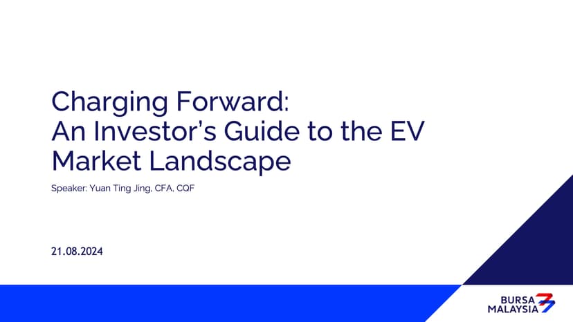 Charging Forward An Investor’s Guide to the EV Market Landscape